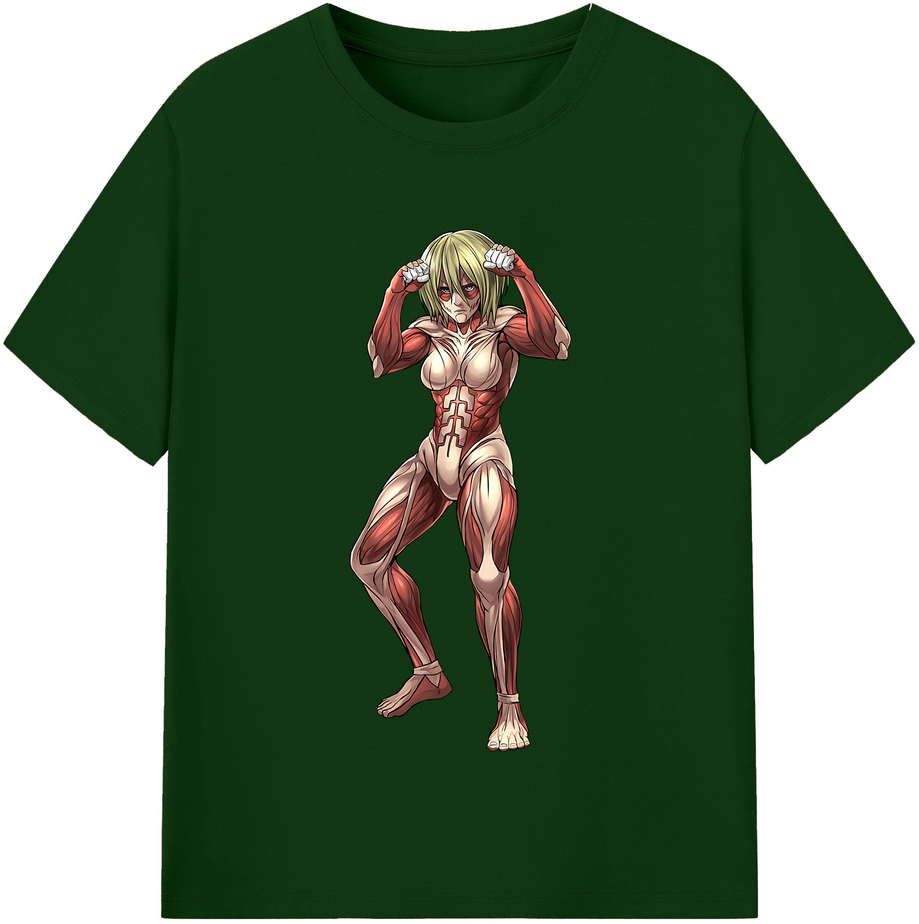（画像用） 進撃の巨人 Attack on Titan 綿100％半袖Tシャツ（フロントプリント）